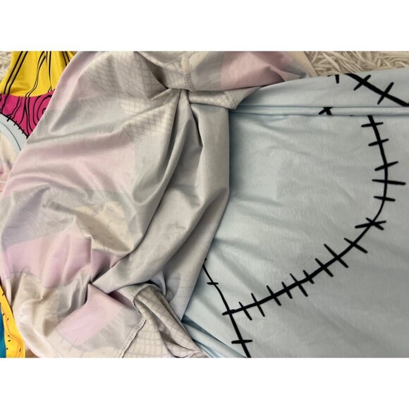 Sally Nightmare before Christmas Costume Size 130 (Girls 6/7) Zip Back Built in - Picture 8 of 9